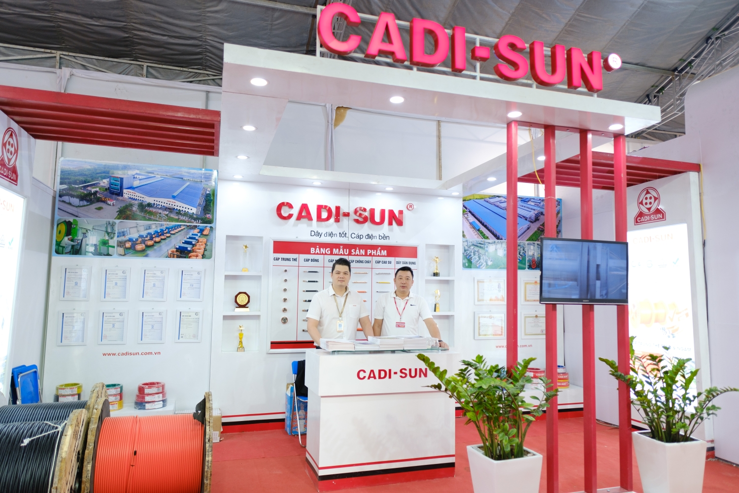 CADI-SUN tại hội chợ Vietbuild 2023